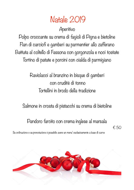 Menu di Natale